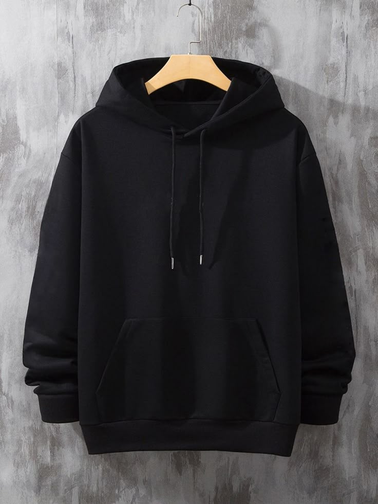 Premium Black Hoodie