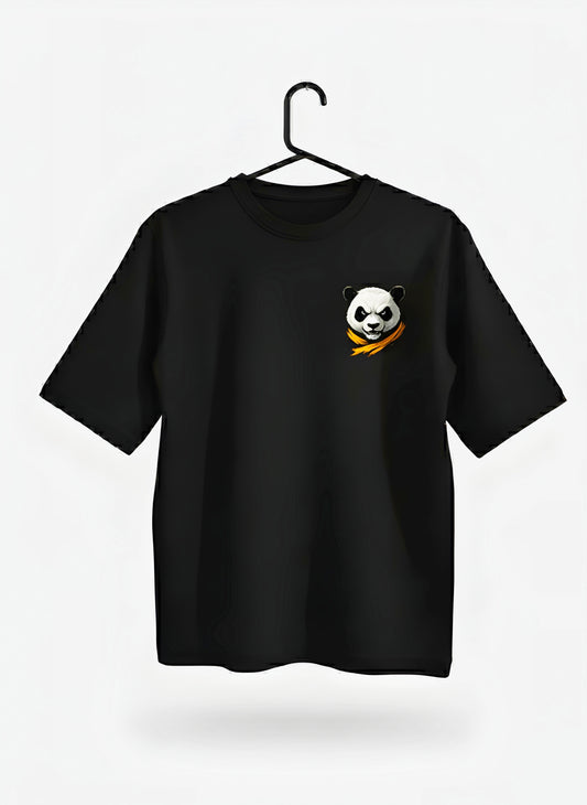 Oversized Panda black T-Shirt