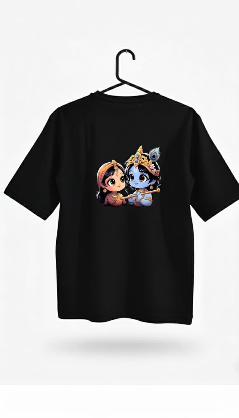 Oversized T-Shirt Radha Krishna